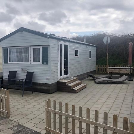 Luxe Chalet Op Camping Duindoorn, Ijmuiden Aan Zee, In De Buurt Van F1 Circuit Zandvoort En Bloemendaal Op Loopafstand Strand 外观 照片
