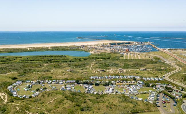 Luxe Chalet Op Camping Duindoorn, Ijmuiden Aan Zee, In De Buurt Van F1 Circuit Zandvoort En Bloemendaal Op Loopafstand Strand 外观 照片
