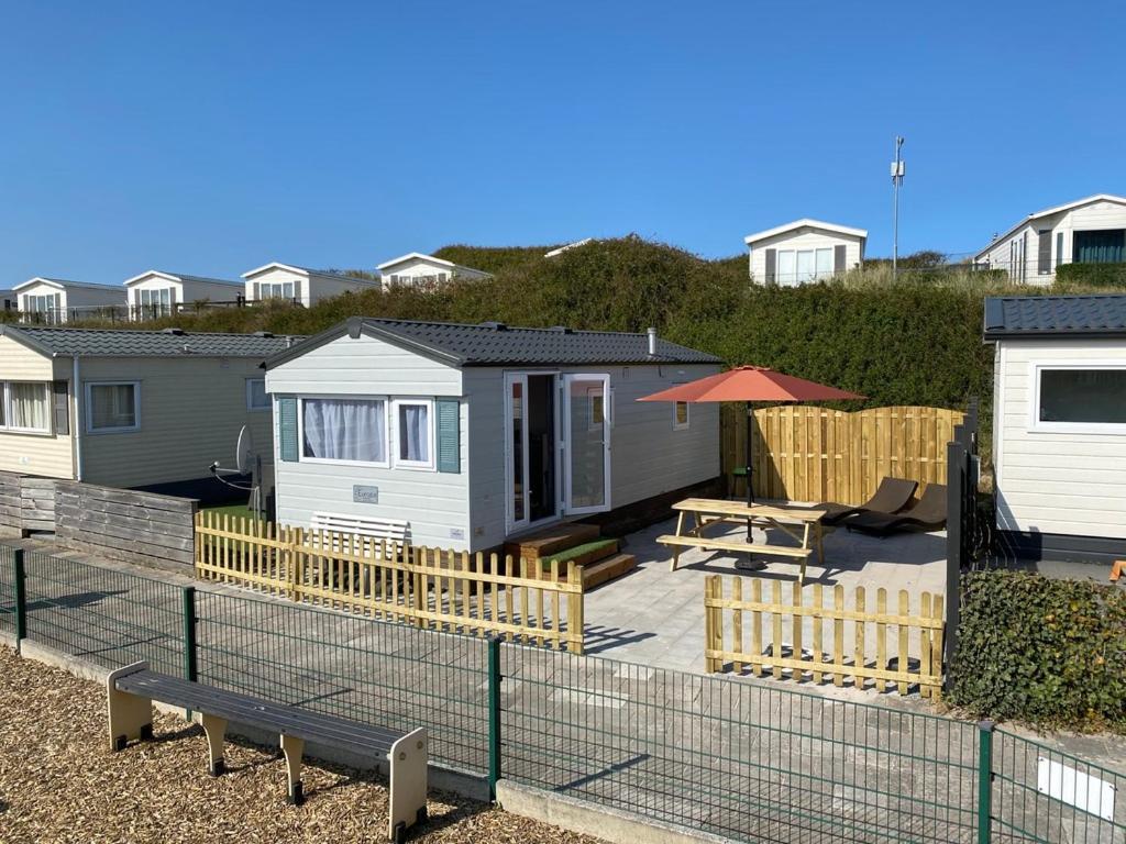 Luxe Chalet Op Camping Duindoorn, Ijmuiden Aan Zee, In De Buurt Van F1 Circuit Zandvoort En Bloemendaal Op Loopafstand Strand 外观 照片