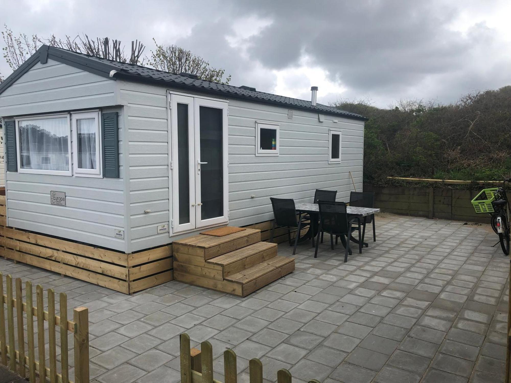 Luxe Chalet Op Camping Duindoorn, Ijmuiden Aan Zee, In De Buurt Van F1 Circuit Zandvoort En Bloemendaal Op Loopafstand Strand 外观 照片